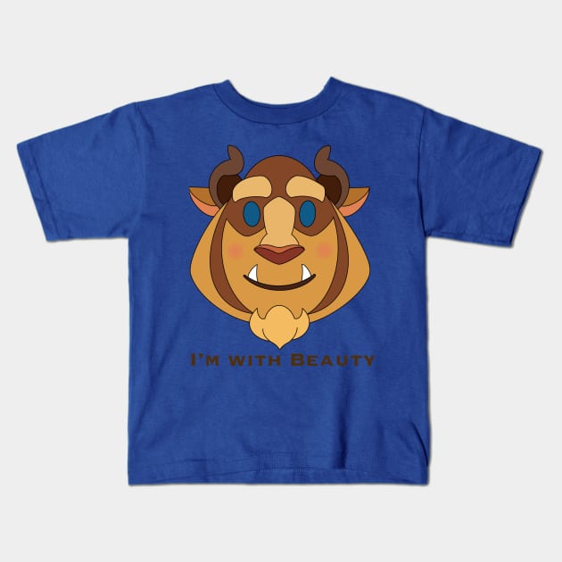 I’m with Beauty Kids T-Shirt by BeckyDesigns